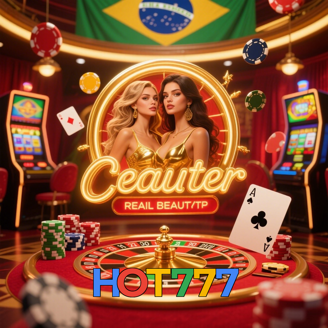 HOT777:O melhor cassino para você jogar slots e apostar no seu time de futebol!