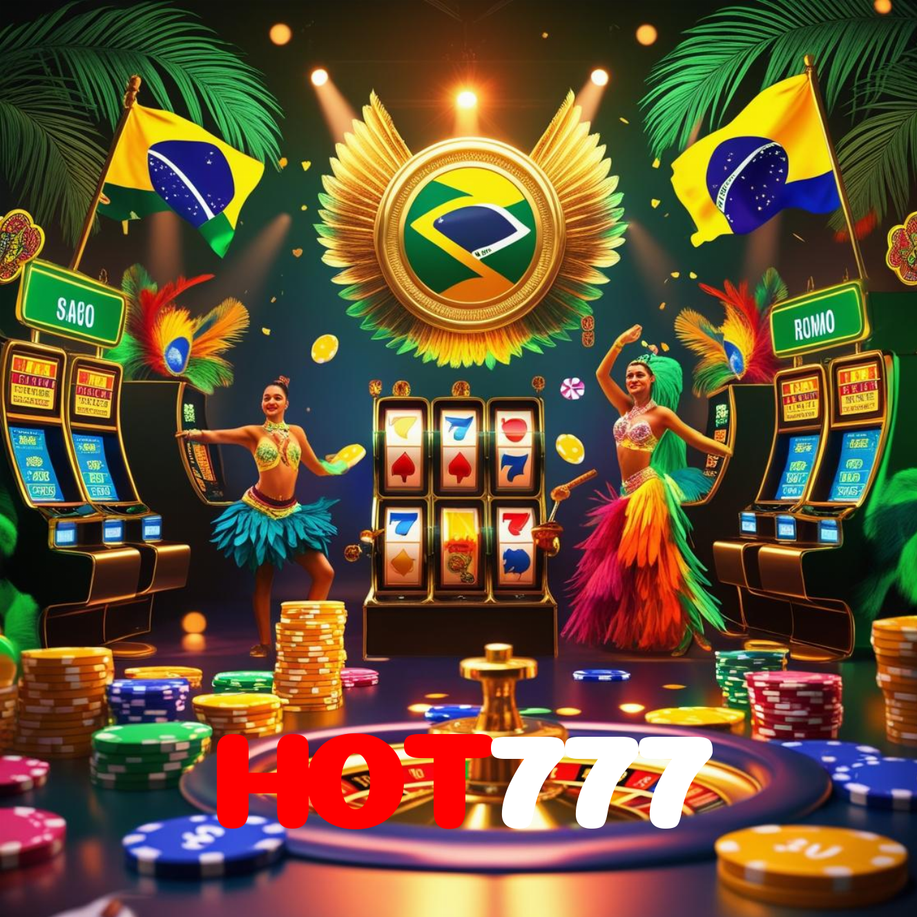 HOT777:Gire as slots e vença com grandes prêmios!